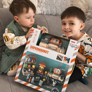 Vaikiškos parduotuvės rinkinys su garso efektais 42 el, WOOPIE