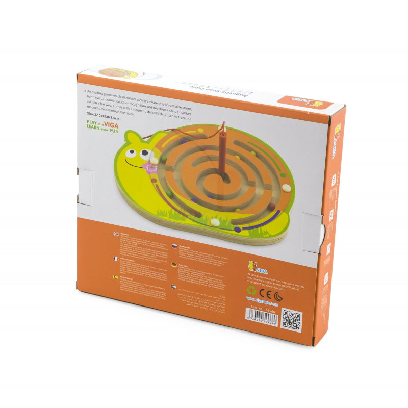 Medinis magnetinis labirintas “Sraigė”, Viga