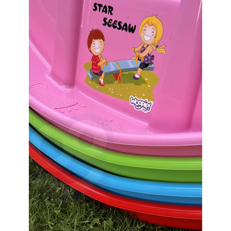 Balansuojančios sūpynės STAR WOOPIE, rožinės