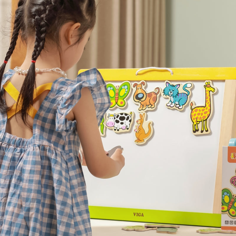 Medinių gyvūnų magnetų rinkinys 20 vnt. VIGA