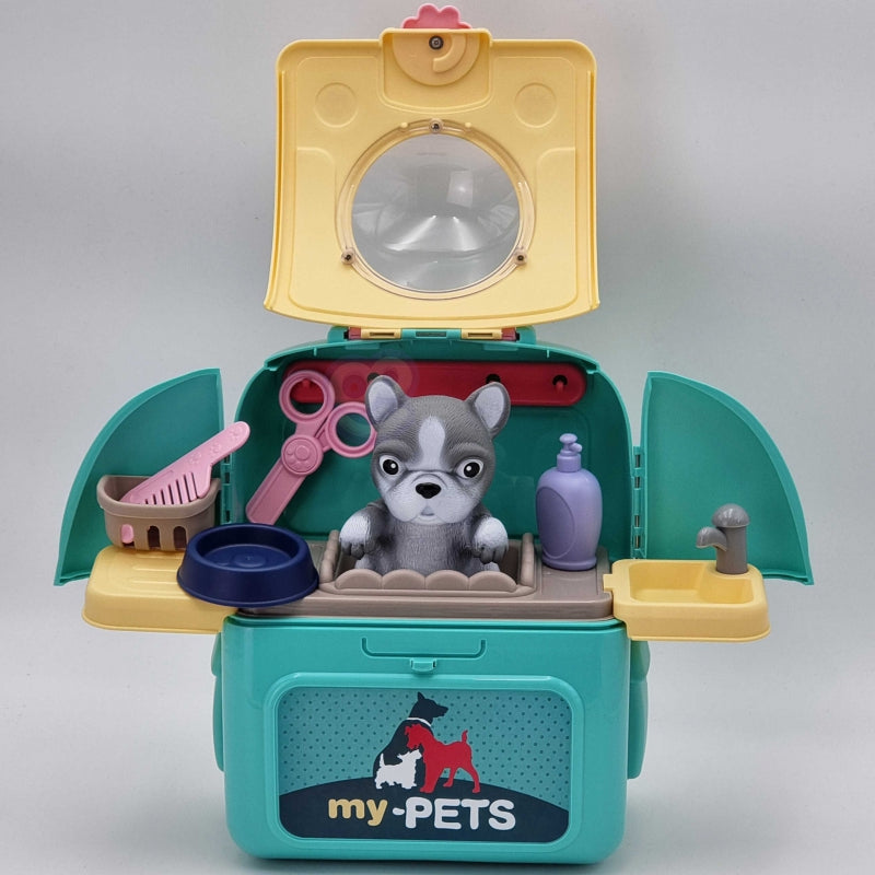 Nešiojamas šuniuko priežiūros rinkinys kuprinėje, Woopie