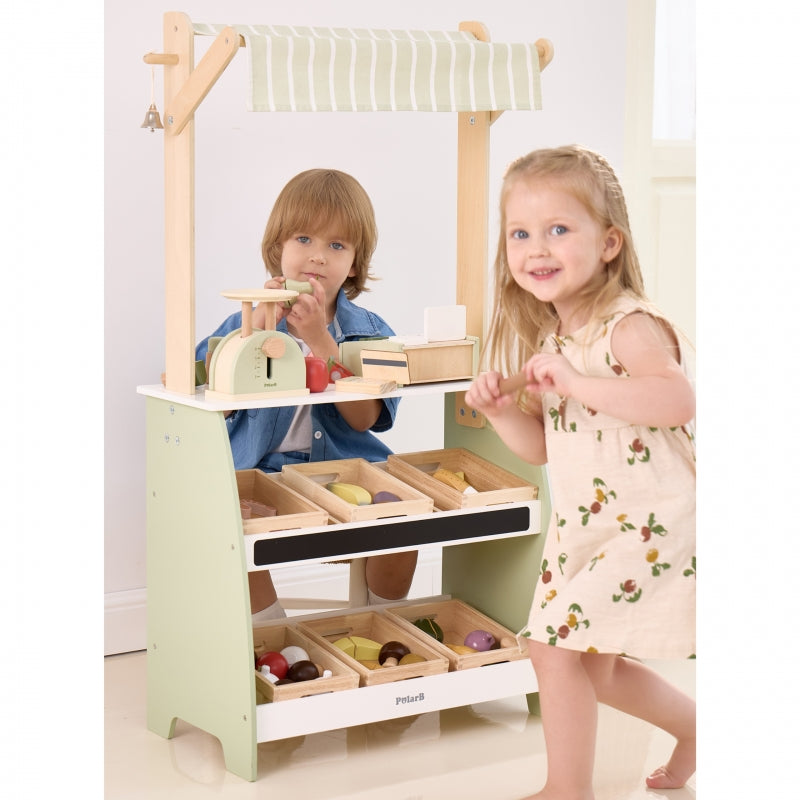 Vaikiškas medinis prekystalis, VIGA