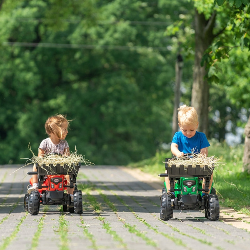 Minamas traktorius Supercharger su priekaba Falk