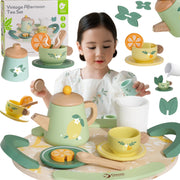 Medinis arbatos rinkinys, žalias, CLASSIC WORLD