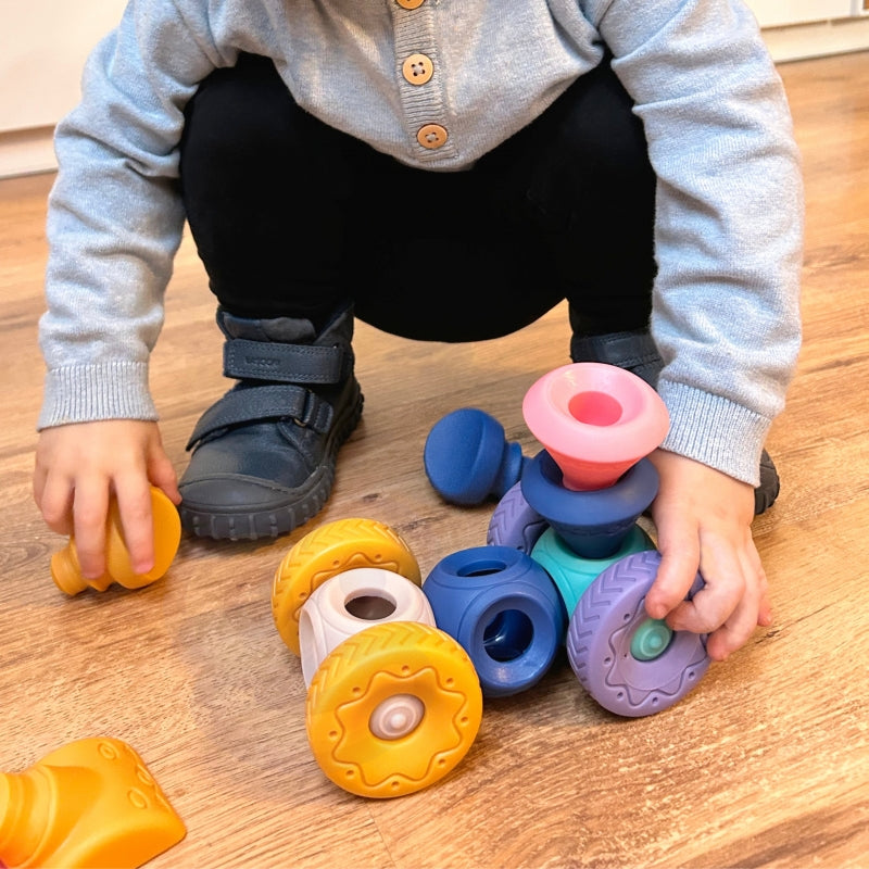 Sensorinių kaladėlių rinkinys 13 el., WOOPIE