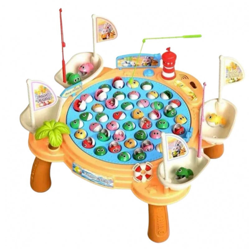 Interaktyvusis žuvų gaudymo stalas „PIRATŲ LAIVAS“, WOOPIE