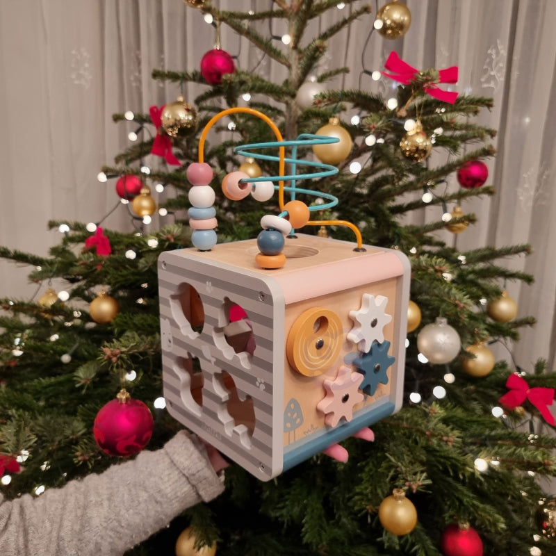 Medinis edukacinis žaidimų centras 5in1, VIGA PolarB