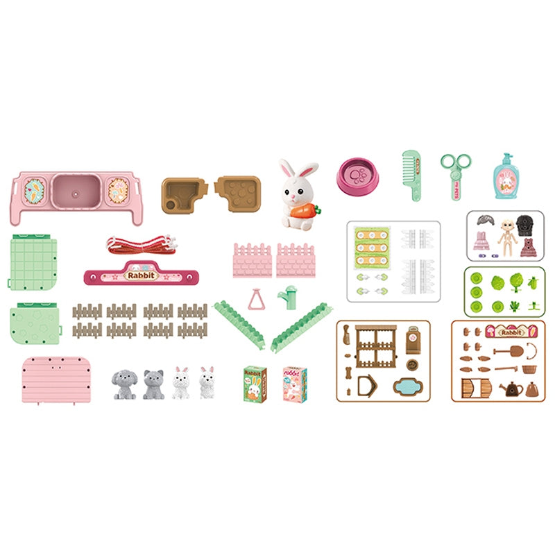 Triušiukų priežiūros rinkinys 3in1 kuprinėje, Woopie