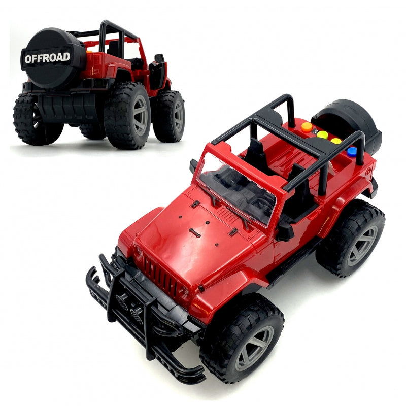 Visureigis su garso ir šviesos efektais, WOOPIE, raudonas