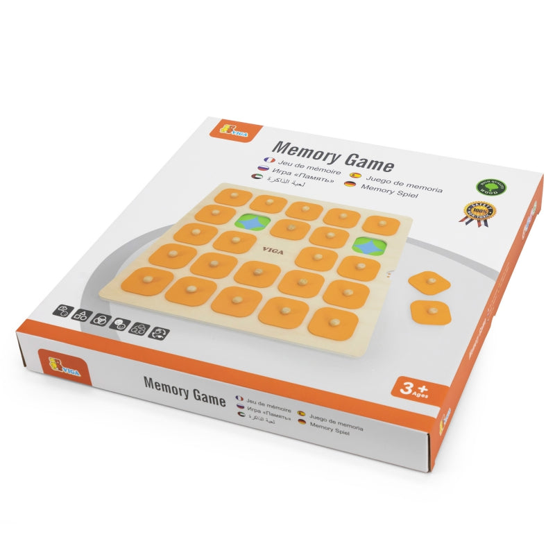 Arkadinis Montessori atminties žaidimas „ Atspėk paveikslėlius“, Viga