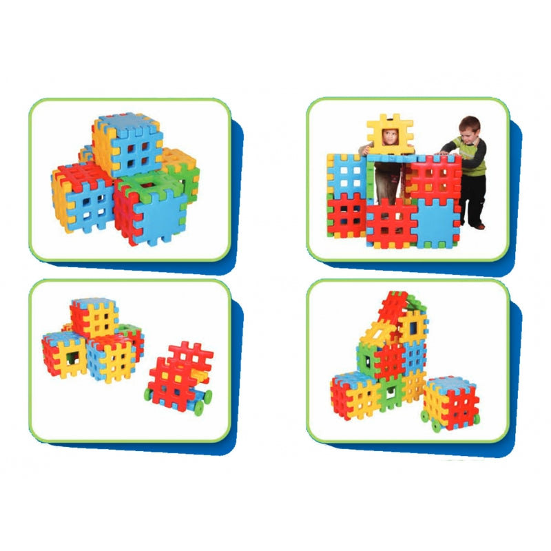 Dideli konstruktoriaus blokai vafliai, Woopie