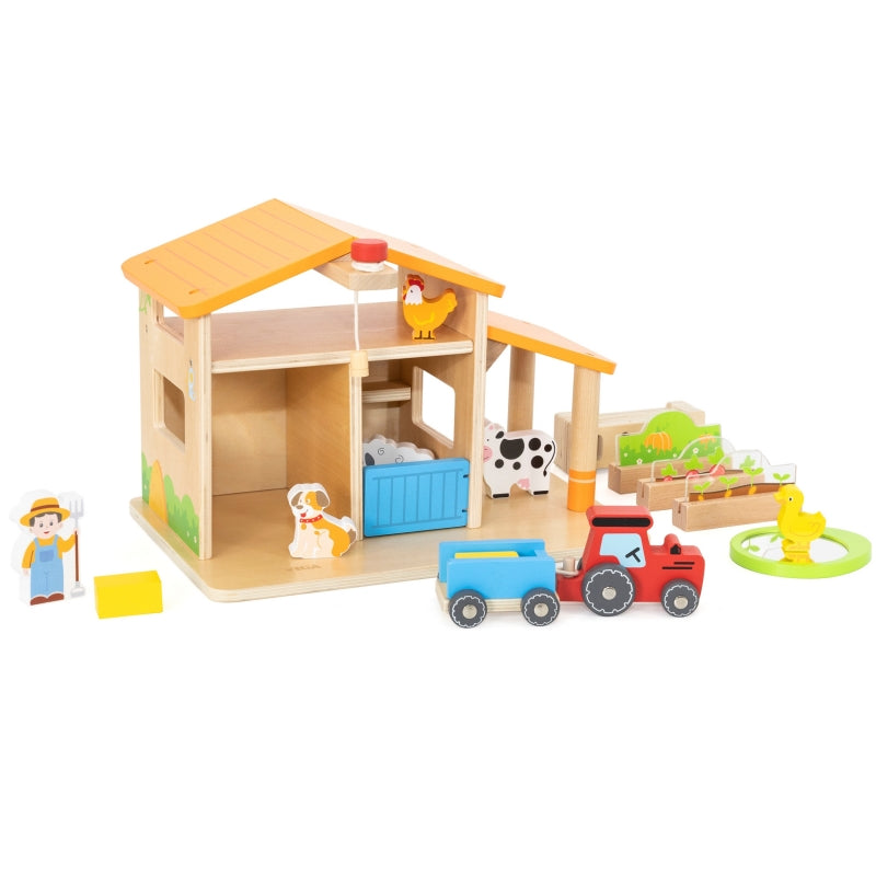 Medinis ūkis su sodu ir traktoriumi ir figūrėlėmis 21 detalė, VIGA