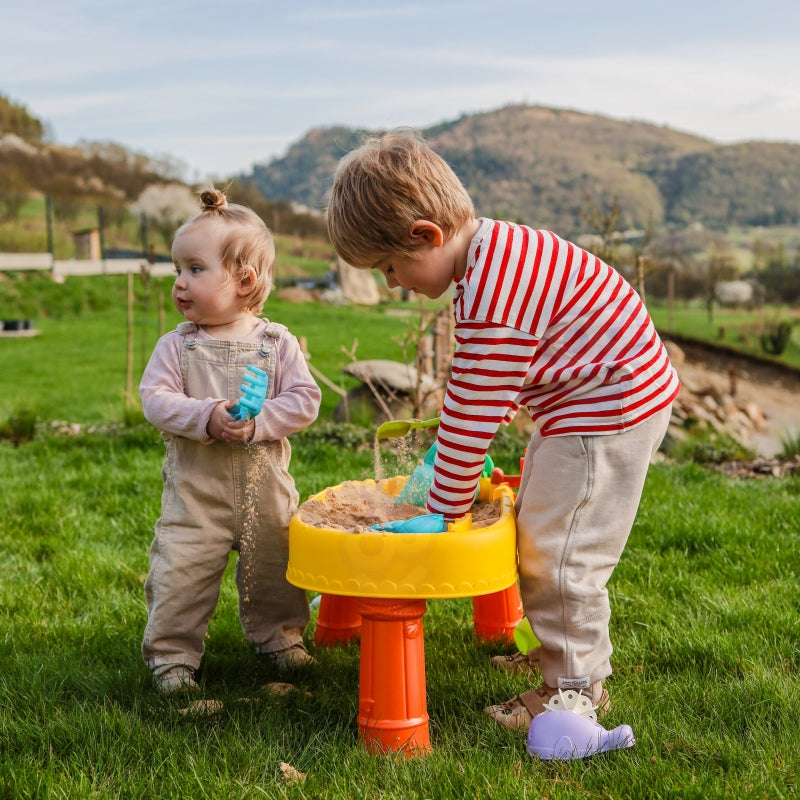 Stalas vandens ir smėlio žaidimams su priedais, WOOPIE