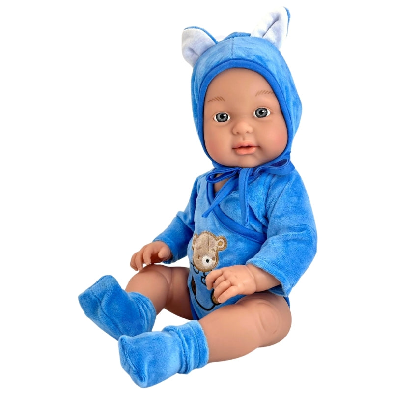 Lėlė meškiuko drabužiuose WOOPIE 46 cm