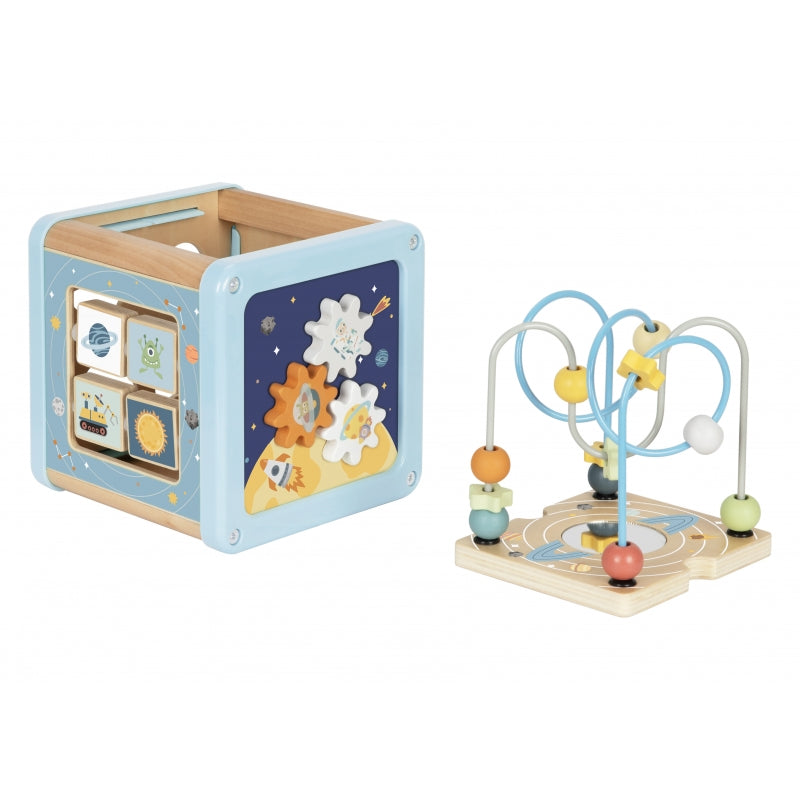 Medinis veiklos kubas „Cosmos Sorter Maze“ TOOKY TOY