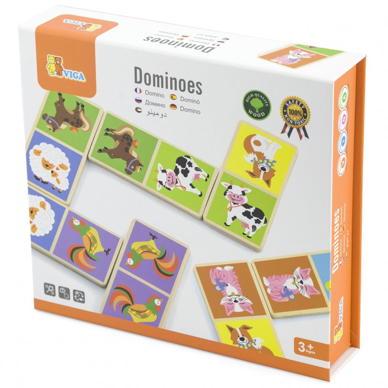 Medinis domino ,,Viga Toys"