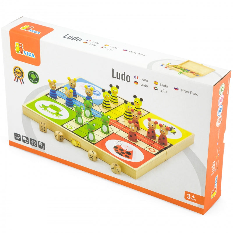 Medinis kinų stalo žaidimas „Ludo“, VIGA