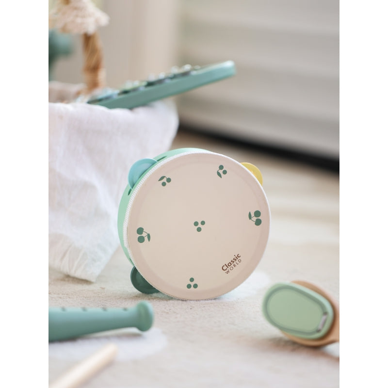 Medinių vintažinių muzikos instrumentų rinkinys, CLASSIC WORLD