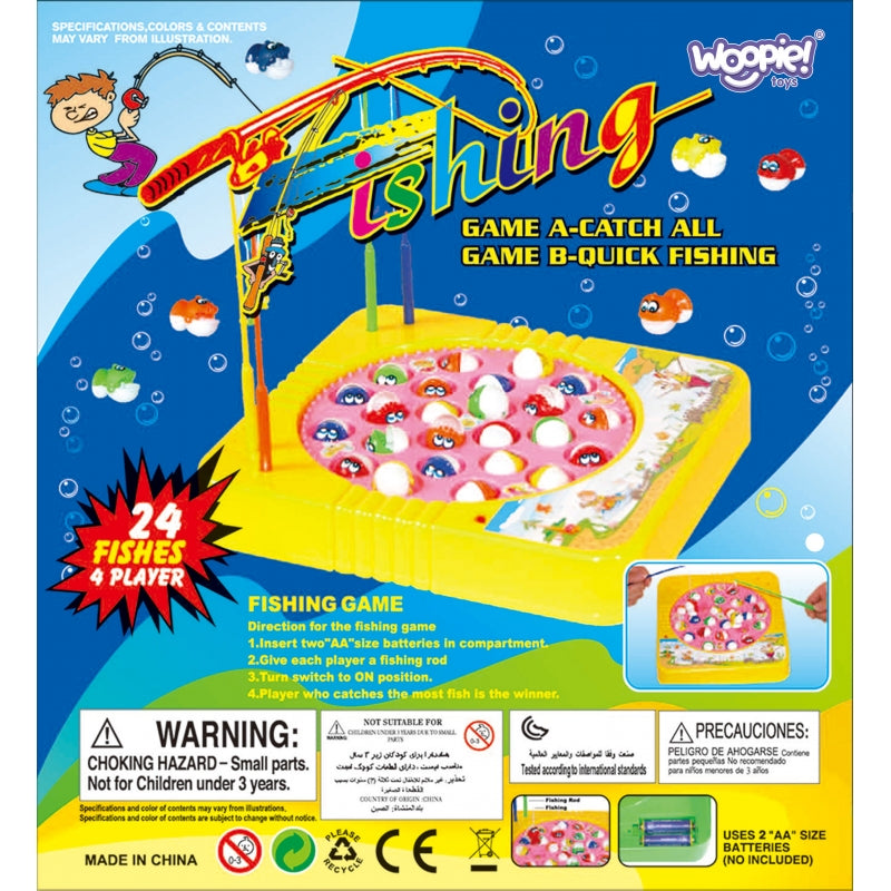 Arkadinis žvejybos žaidimas, žalias, WOOPIE