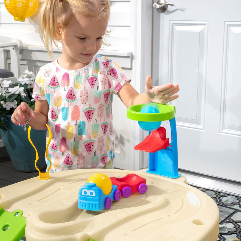 Didelis vandens stalas 2 pakopų statybvietė su priedais, Step2