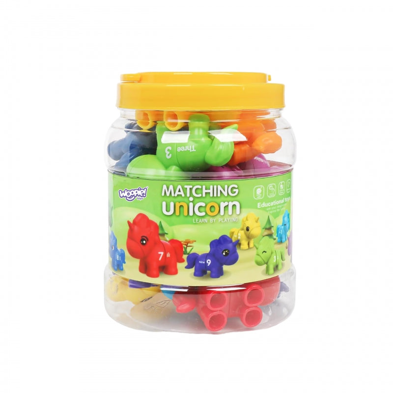 Edukacinis Montessori rūšiavimo rinkinys „Suderink skaičius“ 13 el., WOOPIE