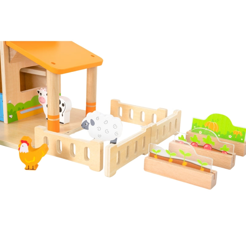 Medinis ūkis su sodu ir traktoriumi ir figūrėlėmis 21 detalė, VIGA