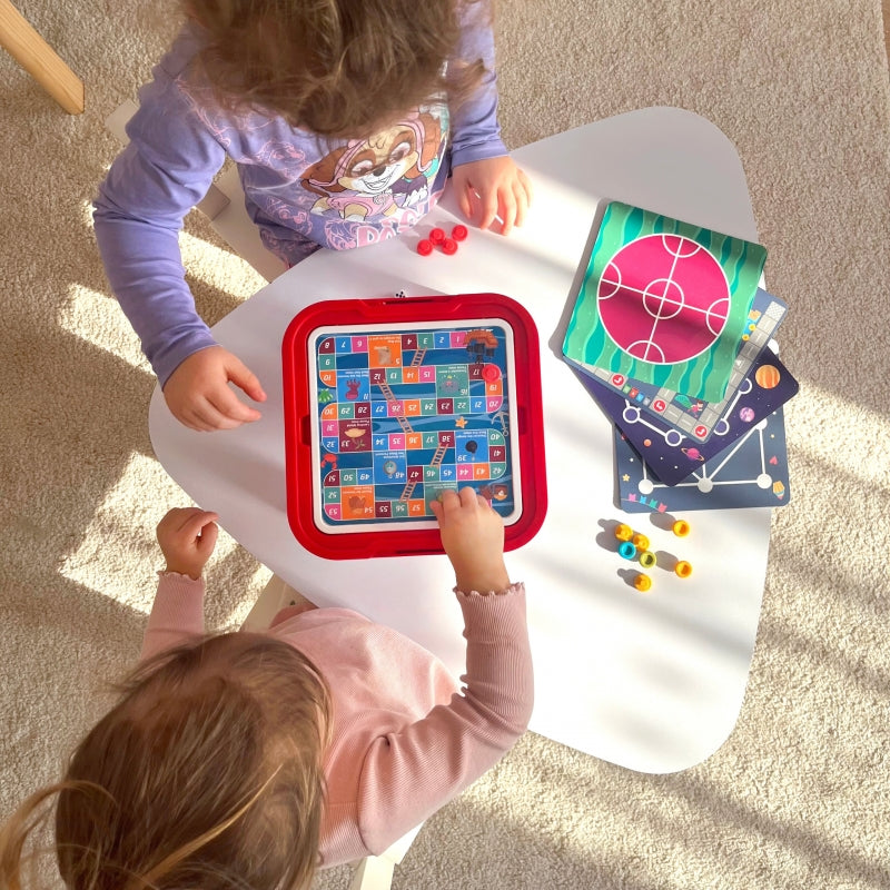 Žaidimų stalas vaikams su žaidimais 10in1, WOOPIE