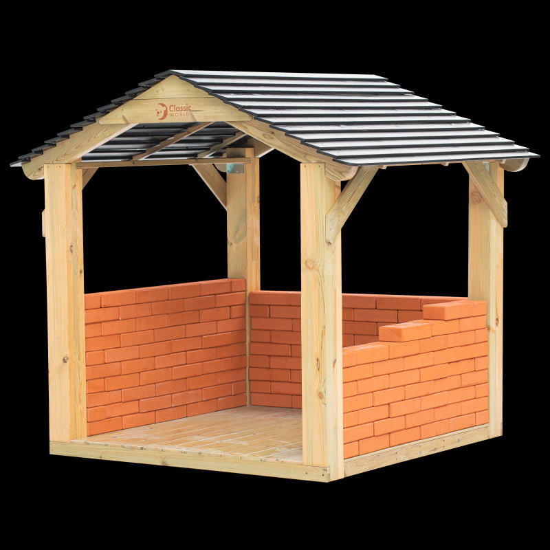 Minkštos EVA statybinės plytos, 55 vnt. CLASSIC WORLD EDU