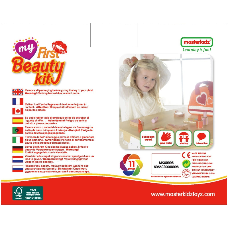 Grožio studijos rinkinys su krepšiu, Masterkidz