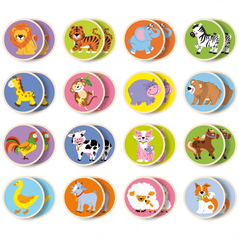 Edukacinis žaidimas, surask dvi poras, Viga