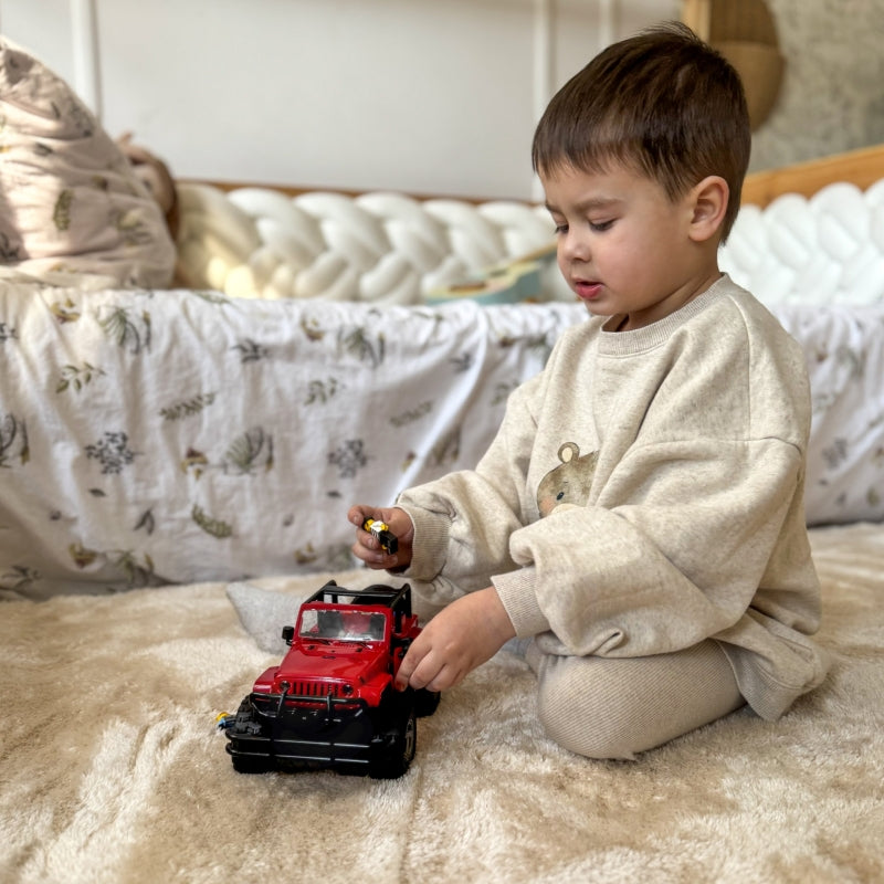 Visureigis su garso ir šviesos efektais, WOOPIE, raudonas