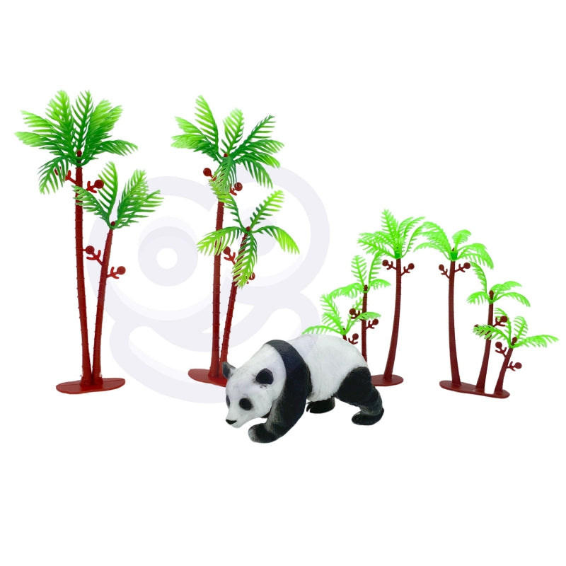 Safari figūrėlių rinkinys su kilimėliu 24 el., WOOPIE