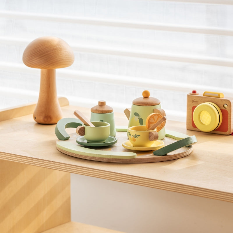 Medinis arbatos rinkinys, žalias, CLASSIC WORLD