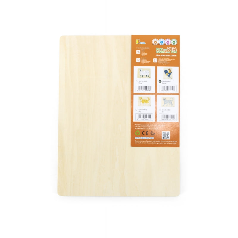 Medinė dėlionė, gaidys