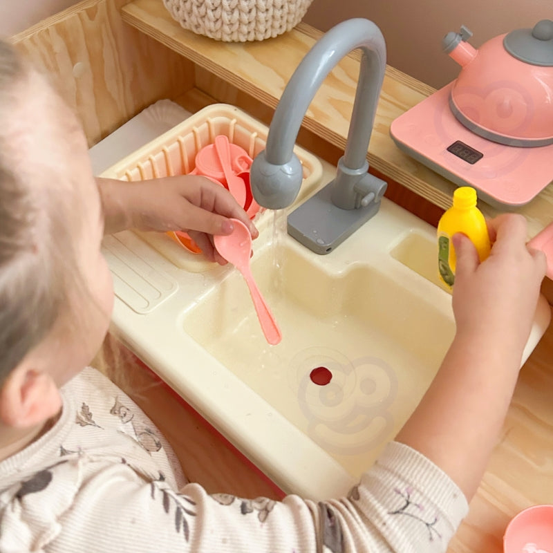 Vaikiškas indų plovimo rinkinys 2in1, WOOPIE