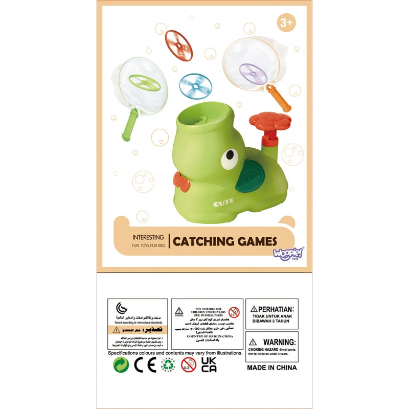 Arkadinis žaidimas sugauk diską, dramblis, rožinis, WOOPIE