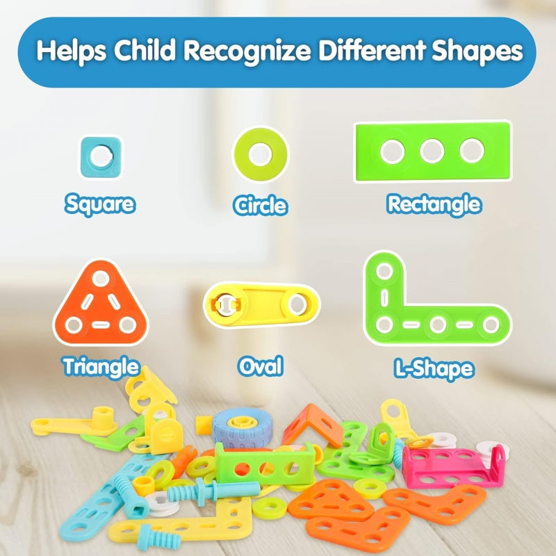 STEM konstruktoriaus rinkinys 6in1, transporto priemonės, WOOPIE