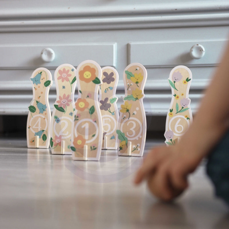 Mediniai kėgliai vaikams „Boulingas“, Classic World