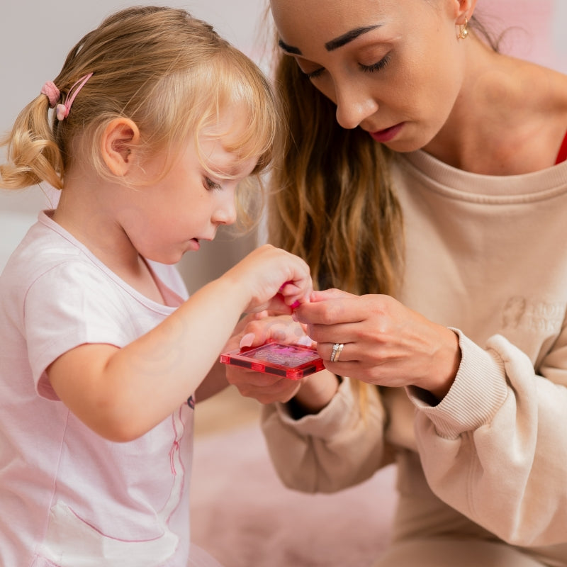 Magnetinis konstruktorius „Princesės pilis“ 50 vnt., WOOPIE