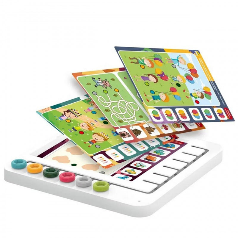 60 loginių stalo žaidimų rinkinys vaikams, WOOPIE