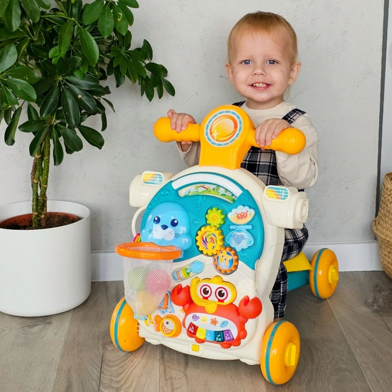 Interaktyvus stumdukas vaikams 4in1, WOOPIE BABY