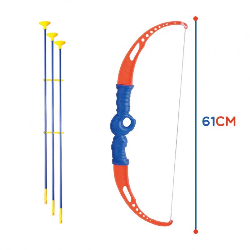 Vaikiškas lankas su strėlėmis ir taikiniu Woopie