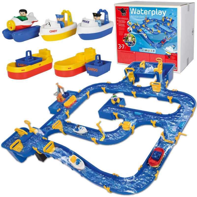 Didelė vandens kanalų trasa su uostu Waterplay, Big