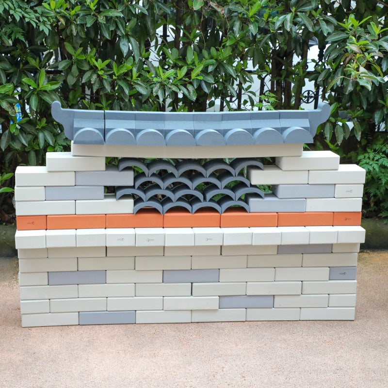 Minkštos EVA plytos statyboms CLASSIC WORLD EDU