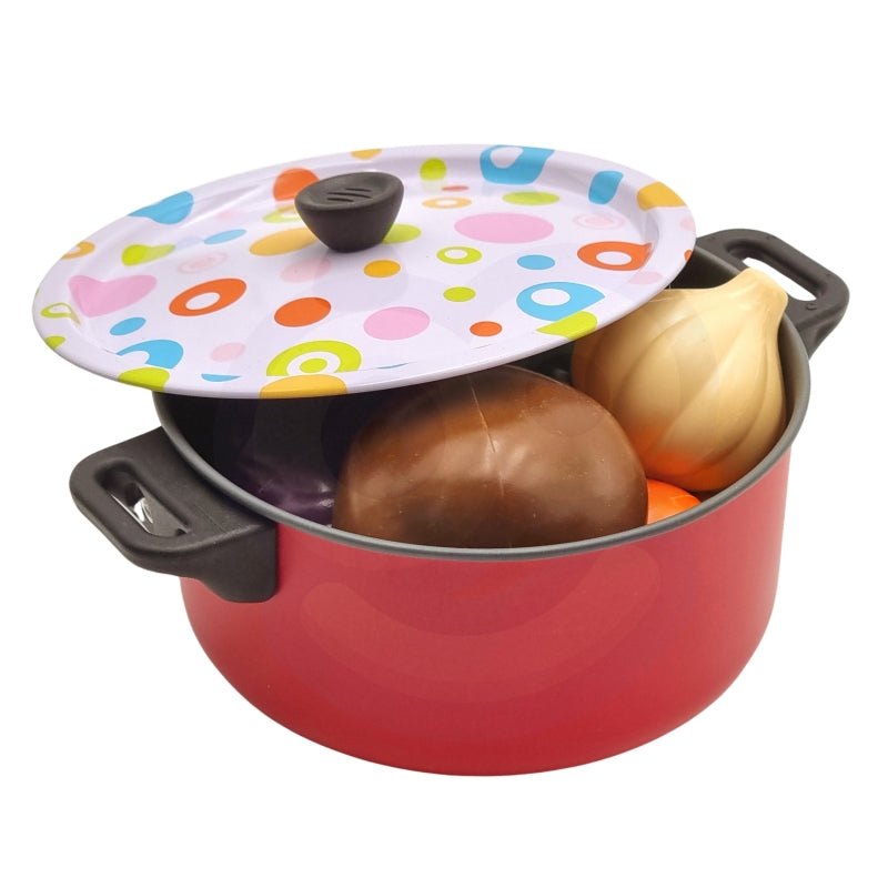 Žaislinis virtuvės indų ir maisto rinkinys 22 vnt., Woopie