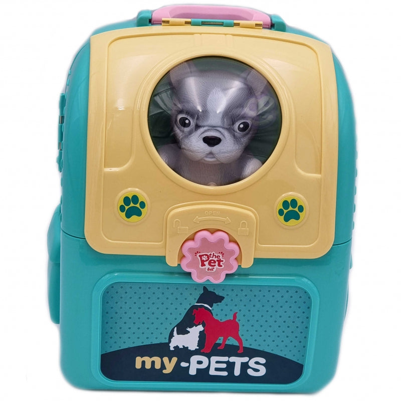 Nešiojamas šuniuko priežiūros rinkinys kuprinėje, Woopie