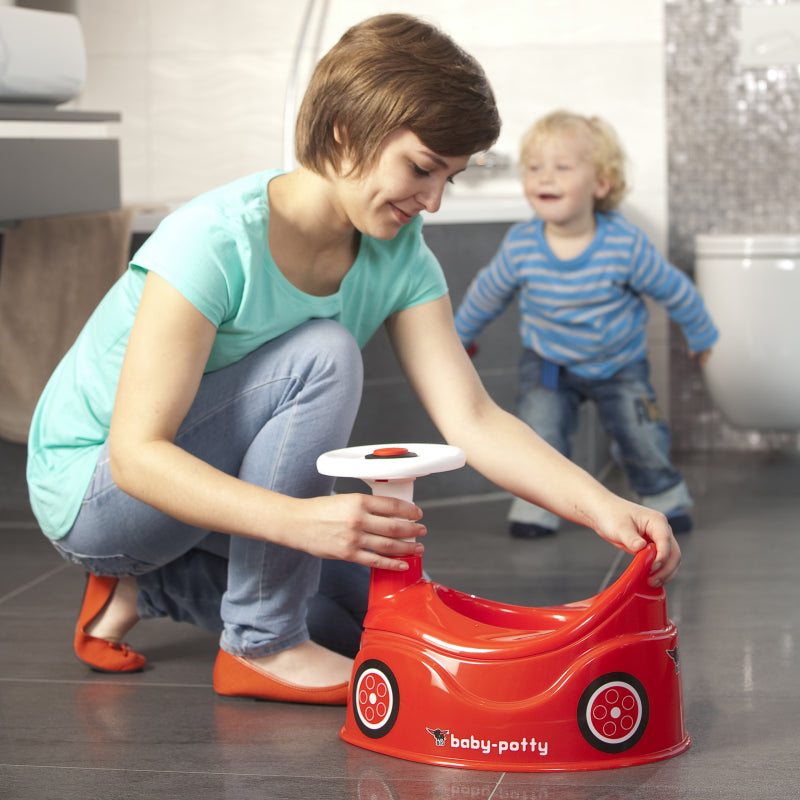 Vaikiškas naktipuodis su vairu Big, raudonas