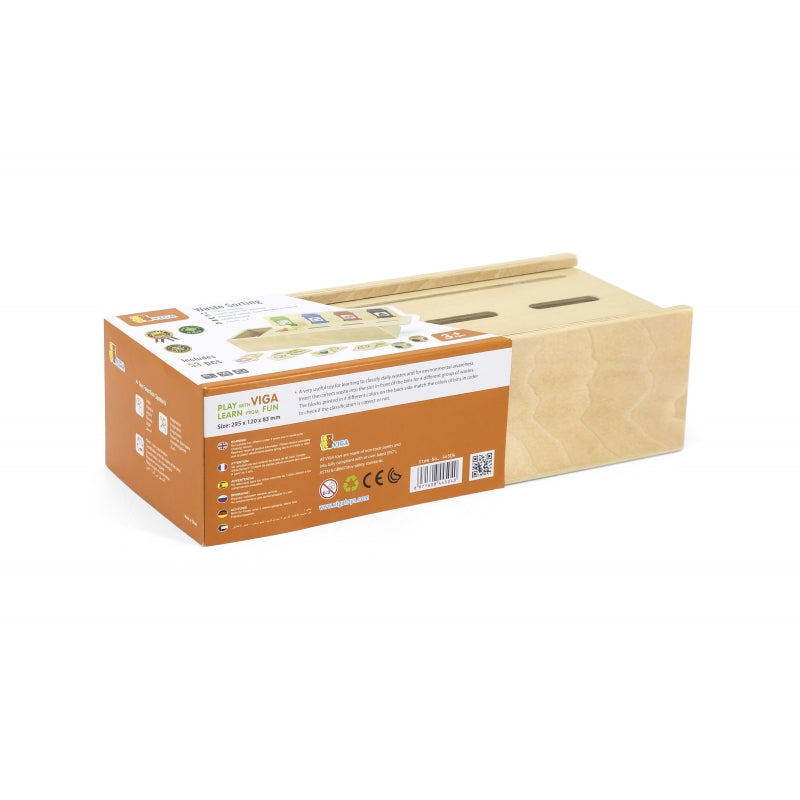 Medinis edukacinis žaidimas skirtas išmokti rūšiuoti šiukšles Viga