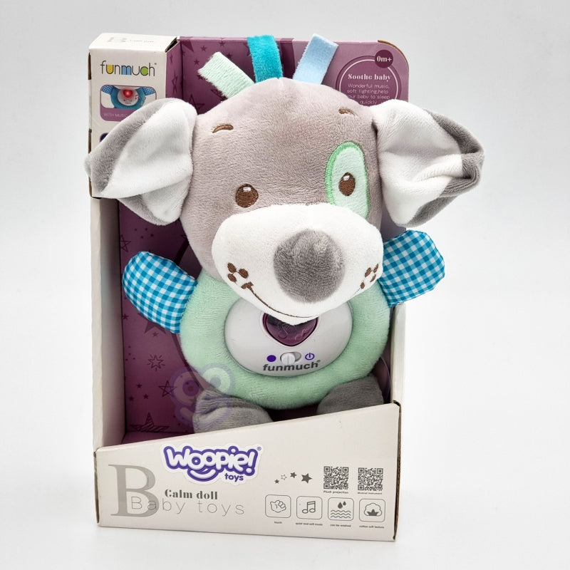 Interkatyvus pliušinis šuniukas, WOOPIE