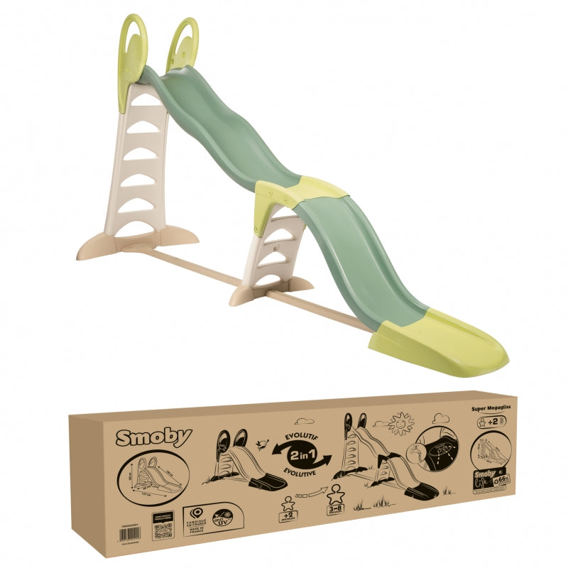 Didelė vaikiška čiuožykla “MEGAGLISS” 2in1, Smoby